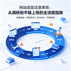 克什克腾旗建站-网站改版注意事项：从调研到平稳上线的全流程指南