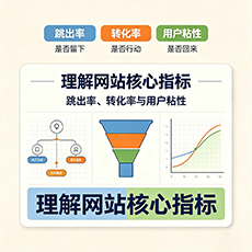 翁牛特旗建站-理解网站核心指标：跳出率、转化率与用户粘性