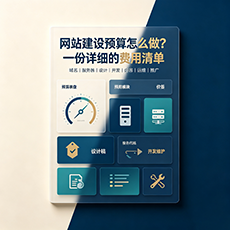 赤峰建站-网站建设预算怎么做？一份详细的费用清单