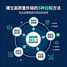 巴林左旗建站-建立高质量外链的5种白帽方法